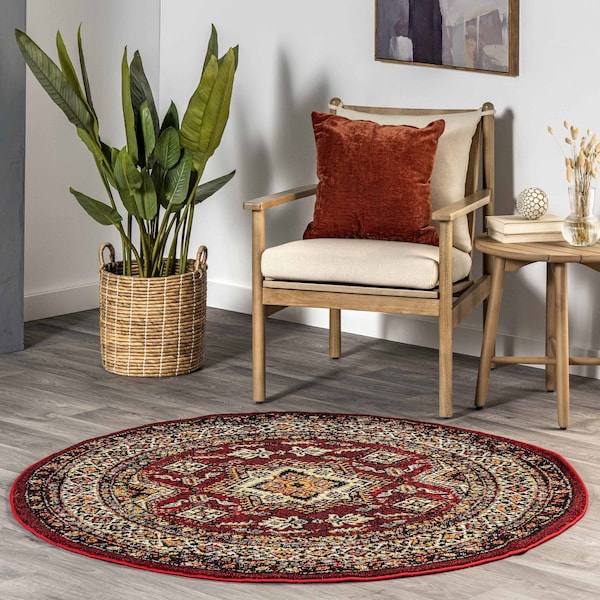 Nuloom Indoor/Outdoor Transitional Medieval Randy Area Rug 5ft MEBE02A-R505 - main